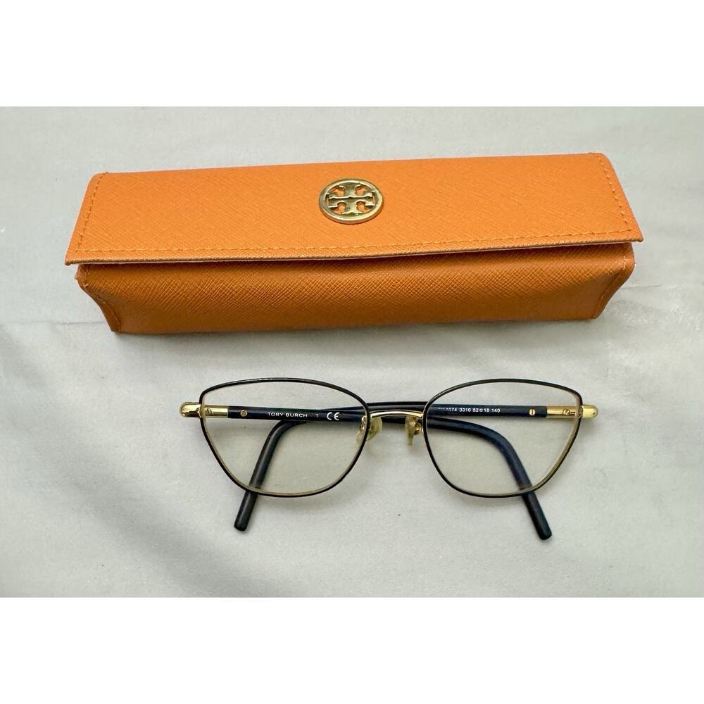 Tory Burch TY1074 Eyeglass Frames In Gold 52 18 140 - Picture 2 of 14